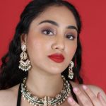 Crystal Pearl Necklace Set For Women - Image 3