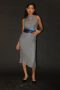 Grey Women Knee Length Dress