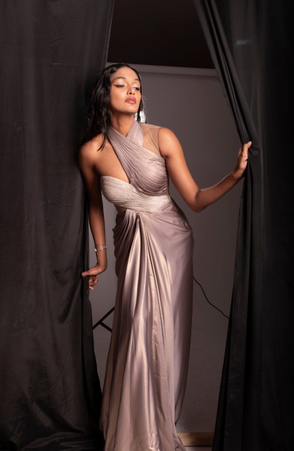 Elegant One Shoulder Floor Length For Women - Image 4