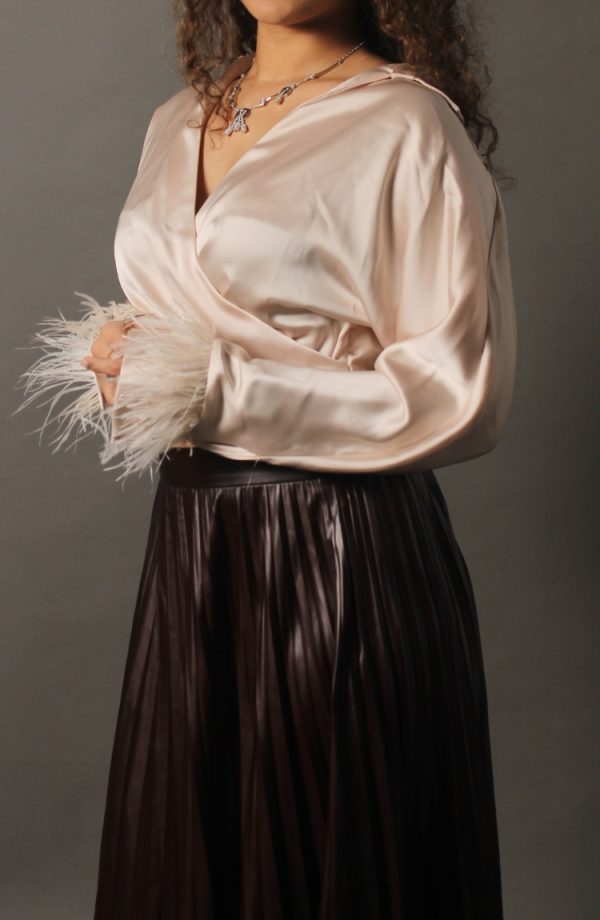 Women's Full Length Georgette Long Skirt - Image 2