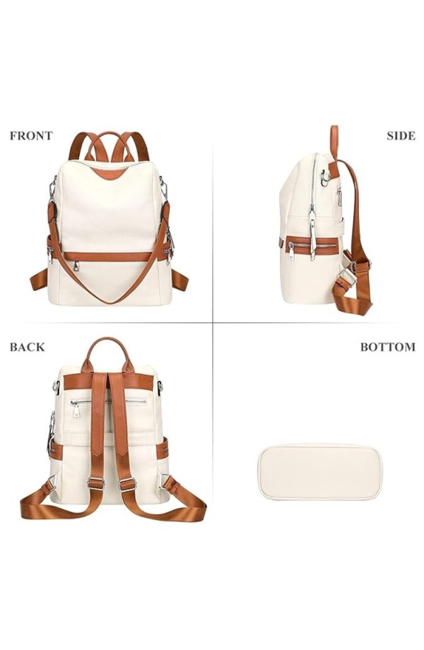 Leather Backpack for Women - Image 4