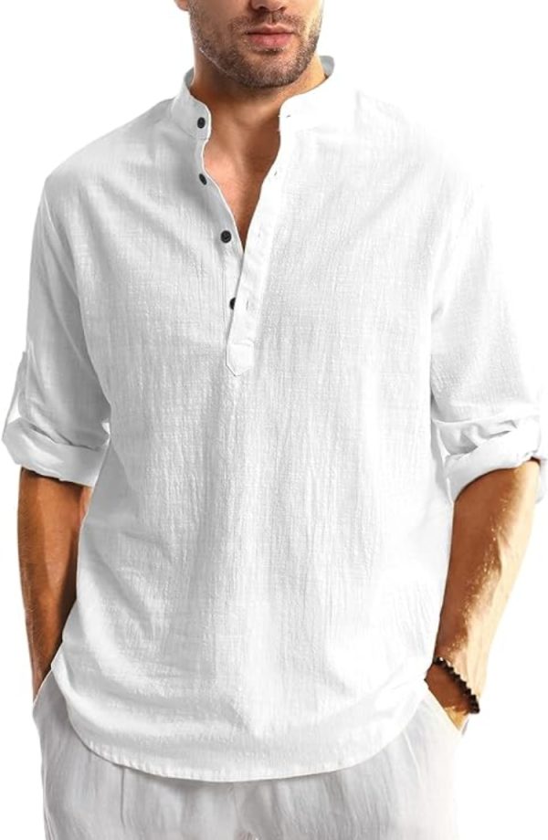 Bellstone Men's Solid Regular Fit Kurta