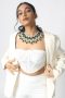 Women's Solid Relaxed Fit Full Sleeve White Top